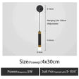 Minimalist Creative Luxury Bedroom Bedside Wall Lamp With Spotlight Type A / Warm Light 3000K Wall