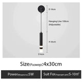 Minimalist Creative Luxury Bedroom Bedside Wall Lamp With Spotlight Wall Lamp