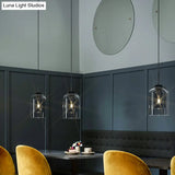 Minimalist Double Glass Shade Pendant Light For Aisle Bedroom - Modern And Stylish