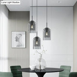 Minimalist Double Glass Shade Pendant Light For Aisle Bedroom - Modern And Stylish
