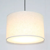 Minimalist Drum Suspension Single-Bulb Pendant Light Fixture Perfect For Restaurants