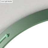 Minimalist Oval Led Ceiling Mount Light In 3 Colors Lengths - Perfect For Bedrooms!