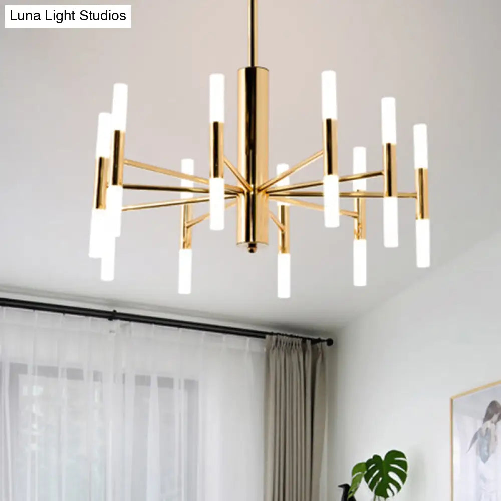 Modern 20-Light Acrylic Ceiling Lamp For Dining Room Or Kitchen Island