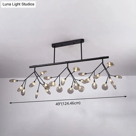 Modern Acrylic Firefly Island Pendant Ceiling Lights For Dining Room 27