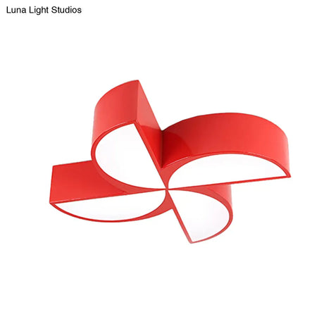 Modern Acrylic Toy Windmill Ceiling Light: Perfect For Game Rooms And Hallways