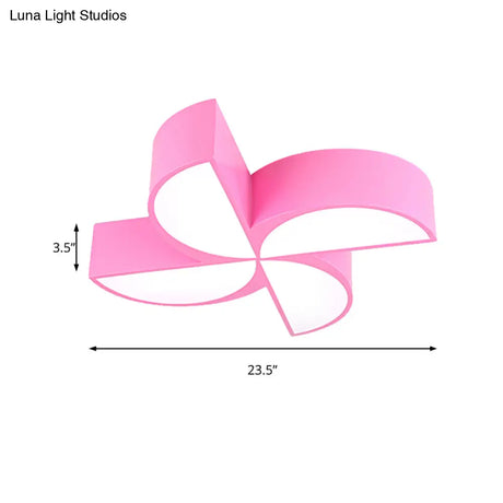 Modern Acrylic Toy Windmill Ceiling Light: Perfect For Game Rooms And Hallways