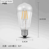 Modern Art Deco Glass Led Wall Lamp Sconce For Bedroom Foyer Lighting Corridor Luminaire E27 Light