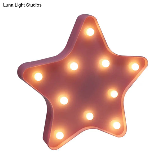 Modern Battery-Operated Led Wall Night Light - Star Stand Lighting