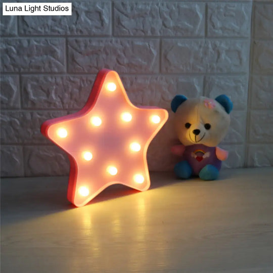 Modern Battery-Operated Led Wall Night Light - Star Stand Lighting