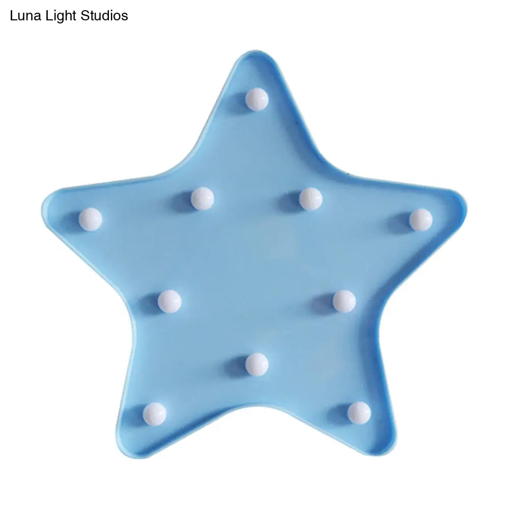 Modern Battery-Operated Led Wall Night Light - Star Stand Lighting