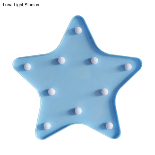 Modern Battery-Operated Led Wall Night Light - Star Stand Lighting