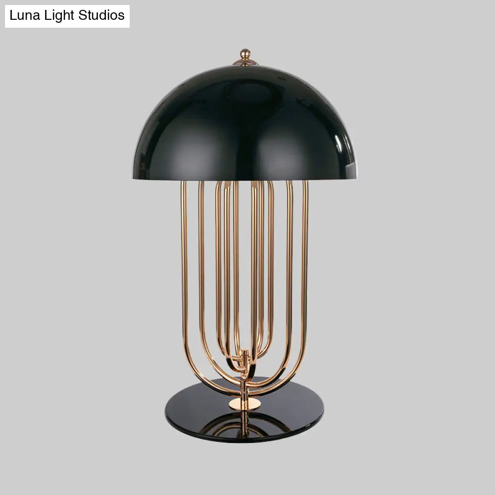Modern Black Nightstand Lamp With Metal Shade Perfect For Reading
Or
Sleek 1 Bulb Ideal Reading