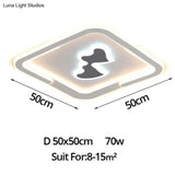 Modern Ceiling Lights Lamp White Cartoon Shape High Quality For Baby Room Bedroom Fixtures Color / I