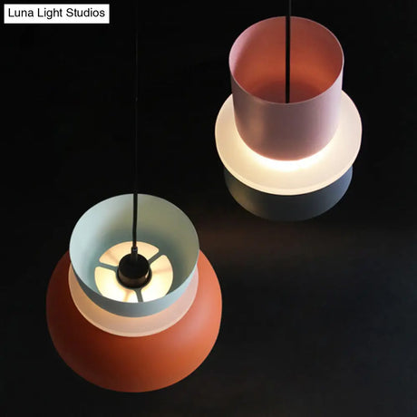 Modern Contemporary Pendant Lighting Colorful Macaron LED Hanging Light Fixture pendant Light