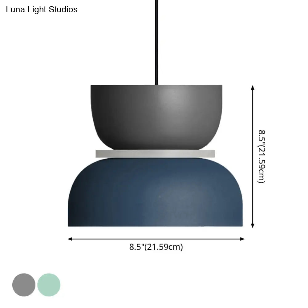 Modern Contemporary Pendant Lighting Colorful Macaron LED Hanging Light Fixture pendant Light