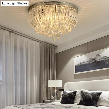 Modern Crystal Ceiling Lights For Kitchen Living Room Kids Bedroom Lamp Vintage Led Dining Light