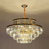Modern Crystal Prism Pendant Light For Living Room 11 / Clear