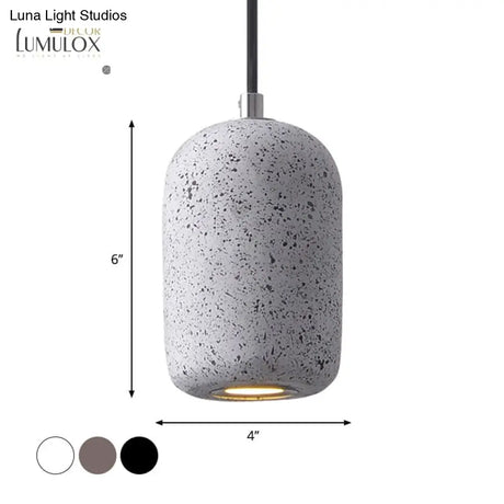 Modern Design Black/Grey/White Led Ceiling Hang Lamp In Warm/White Light Pendant Lighting