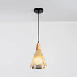 Modern Gold Conical Ceiling Light For Restaurants And Cafes 1 / Round Canopy