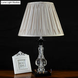 Modern Grey Cone Shade Study Lamp With 1 Head Fabric Reading Light