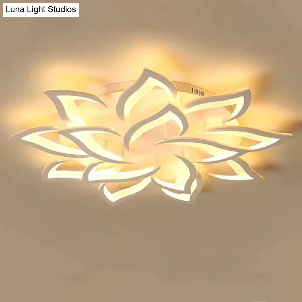 Modern Led Ceiling Lights For Living Room Kitchen Bedroom Kids’ Dimmable Lamp Art Deco Fixture