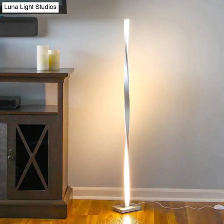 Modern Led Floor Lamp For Living Room Standing Pole Light Bedrooms Offices Bright Dimmable Table