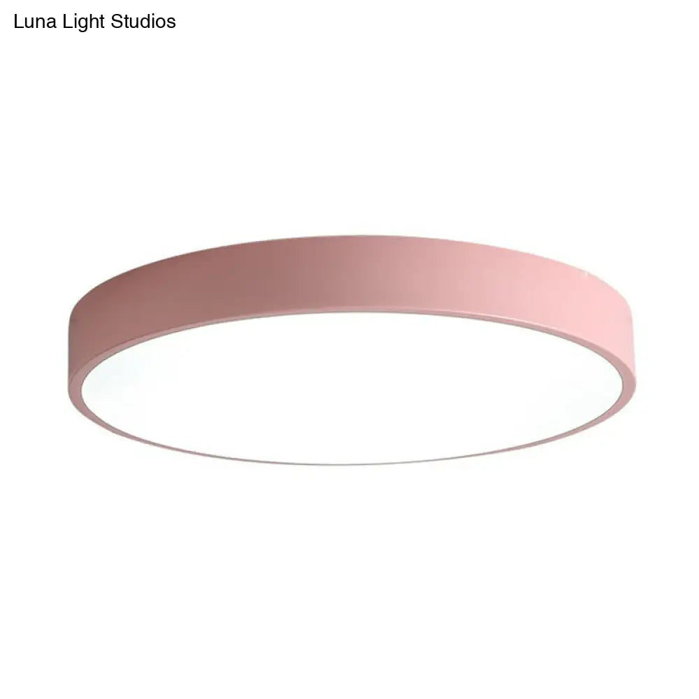 Modern Led Flush Mount Ceiling Light For Minimalist Bedrooms