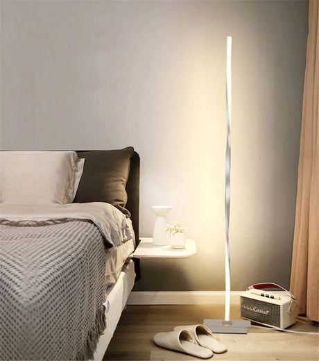 Modern Led Rgb Floor Lights Lighting Living Room Bedroom Decor Lamp Bedside Standing Nordic Indoor