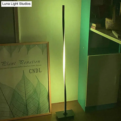 Modern Led Rgb Floor Lights Lighting Living Room Bedroom Decor Lamp Bedside Standing Nordic Indoor