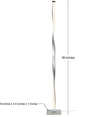 Modern Led Rgb Floor Lights Lighting Living Room Bedroom Decor Lamp Bedside Standing Nordic Indoor