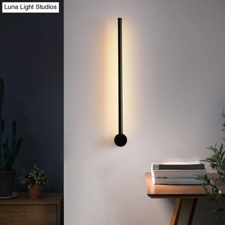 Modern Led Wall Mount Light - Stick Shape Acrylic Design For Living Room