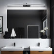 Modern Linear Led Wall Sconce For Minimalist Bathroom Vanity Lighting Black / 16 White
