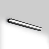Modern Linear Vanity Wall Lamp Stylish Bathroom Lighting Solution With Multiple Sight Options Black
