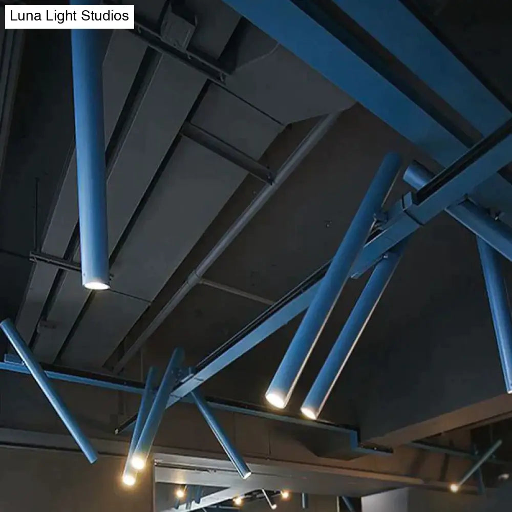 Modern Long Tube Led Track Light New Space Design Cool Office Bar Lamp Restaurant Showroom Shop