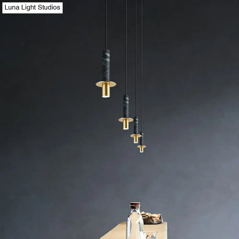 Modern Marble Dining Room Suspension Led Pendant Light