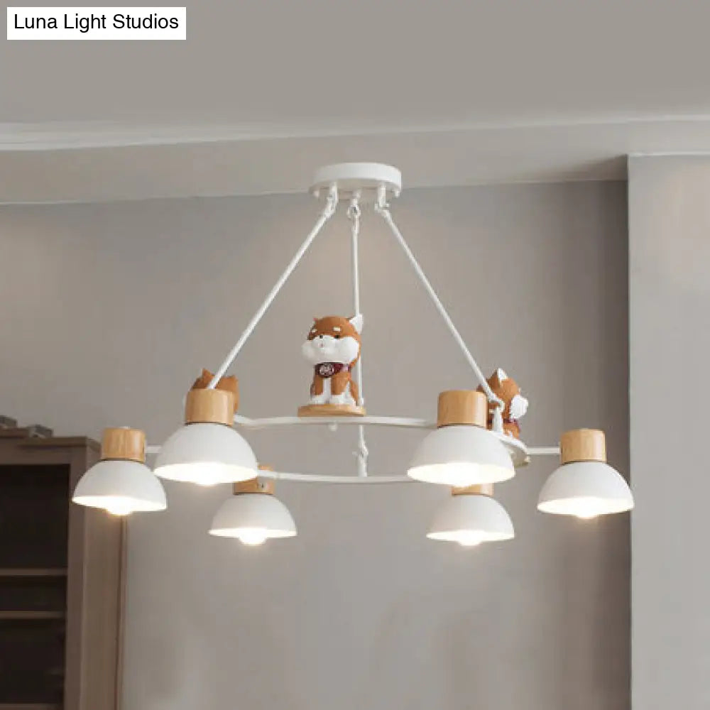 Modern Metal Dog Pendant Lights For Living Room Ceiling