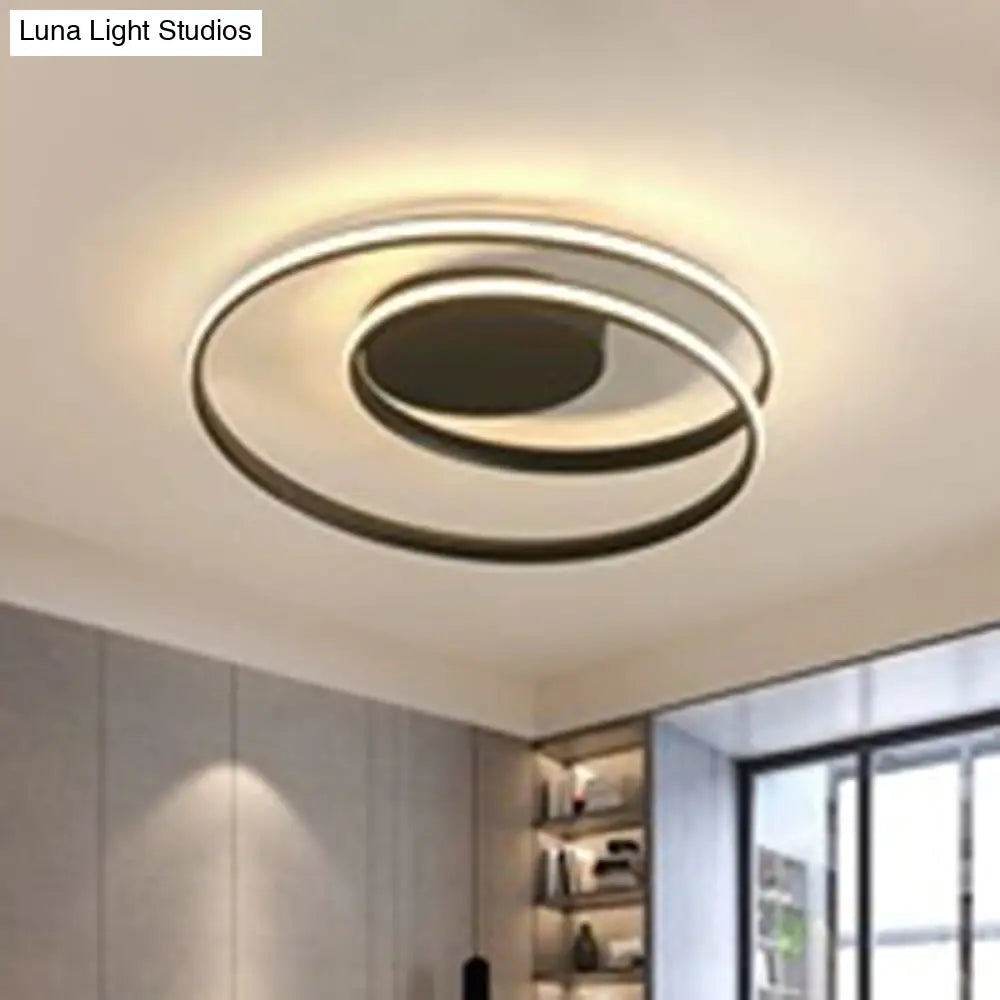 Modern Metal Led Circle Flush Mount Ceiling Light For Bedroom

Or

Sleek Bedroom - Design