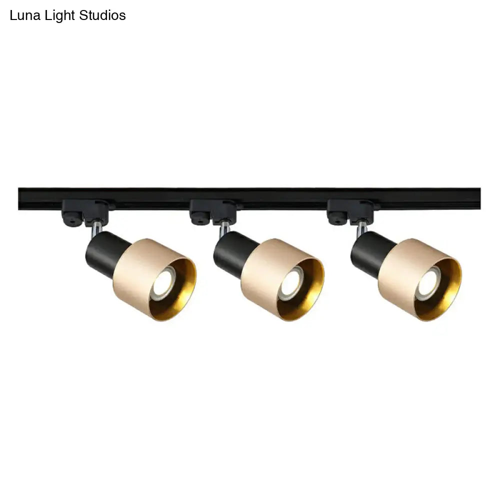 Modern Metal Track Lighting Fixture - Grenade Shaped Design For Living Room