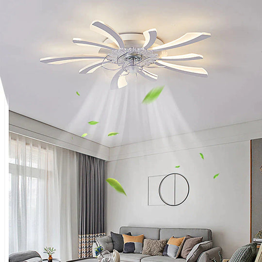 Plafonnier ventilateur pissenlit minimaliste moderne