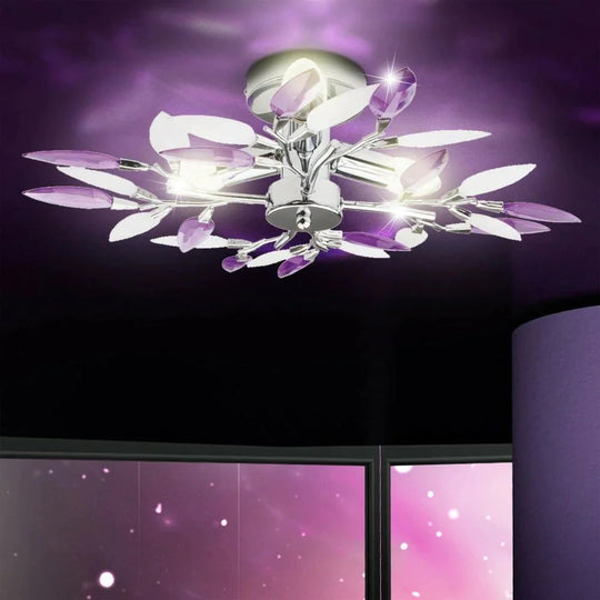 Lampe de plafond créative de chambre à coucher de salle à manger de salon de LED minimaliste moderne