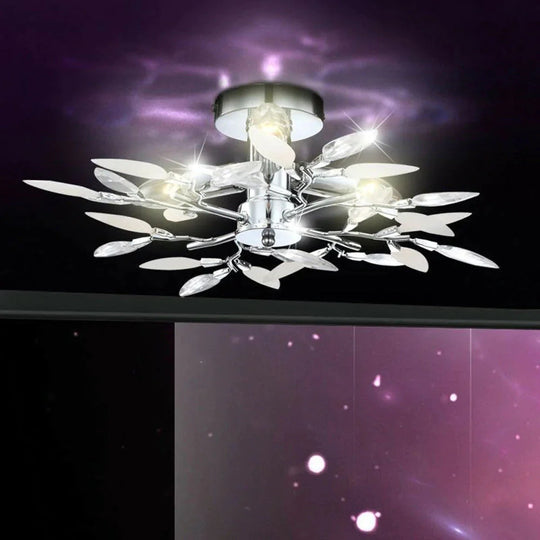 Lampe de plafond créative de chambre à coucher de salle à manger de salon de LED minimaliste moderne