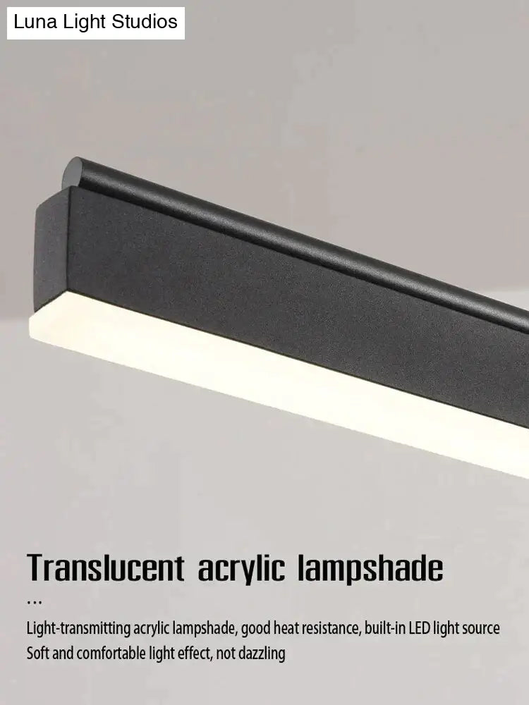 Modern Minimalist Long Bar creative Pendant Light for Dining room Kitchen pendant Light