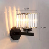 Modern Minimalist Wall Lamp with Glass Shade for Bedside Lighting Living Room Lighting I Wall Light