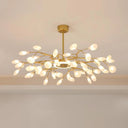 Modern Nordic Gold Firefly Hanging Chandelier - Led Pendant Light Fixture For Living Room 48 /