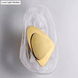Modern Nordic Sconce: Luxury Glass Wall Mount Light Fixture For Bedroom