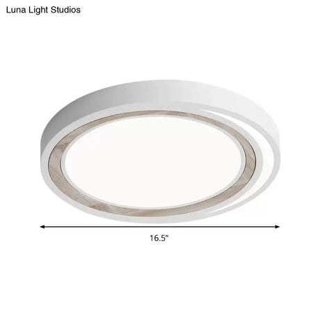 Modern Nordic Solar Eclipse Led Ceiling Light For Study Room