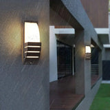 Modern Porch Light Waterproof Ip65 Radar Sensor Wall Lamps For Courtyard Patio Garden Front Door