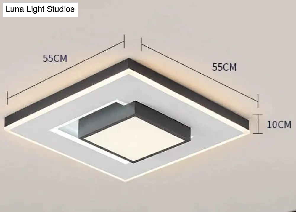 Modern Simple Living Room Dining Room Lamps Fashion Atmosphere Bedroom Ceiling Lamp Ceiling