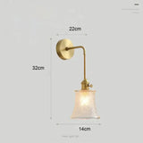 Modern Simple Nordic Living Room Bedroom Copper Wall Lamp E / Without bulb Copper Wall Lamps