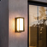 Modern Sound-Activated Led Wall Sconce In Black / C